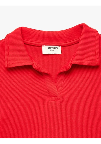 Koton Pamuklu Kısa Kollu Basic Polo Yaka Tişört Kırmızı 6skg10564ak Koton Pamuklu Kısa Kollu Basic Polo Yaka Tişört Kırmızı 6skg10564ak