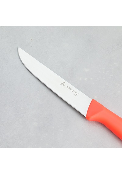 Aryıldız Rexa Ekmek Bıçağı Turuncu 14,5 Cm Renkli
