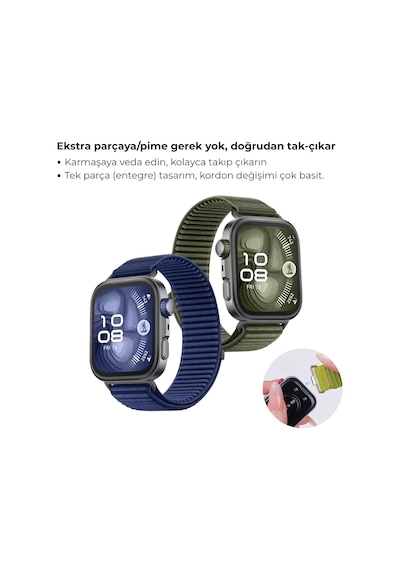 Huawei Watch Fit 3 / Fit 4 / Fit 4 Pro/fit 5 / Fit 5 Pro Uyumlu Nylon Loop Velcro Kumaş Kordon - Nefes Alabilen, Ayarlanabilir Cırt Cırtlı, Ultra Hafif Sport Loop Saat Kayışı Çok Renkli Huawei Watch Fit 3 / Fit 4 / Fit 4 Pro/fit 5 / Fit 5 Pro Uyumlu Nylon Loop Velcro Kumaş Kordon - Nefes Alabilen, Ayarlanabilir Cırt Cırtlı, Ultra Hafif Sport Loop Saat Kayışı Çok Renkli