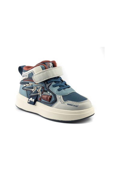 Marco Kids Erkek Çocuk Rewals Boğazlı Sneaker Mavi Jl259123 Mavı