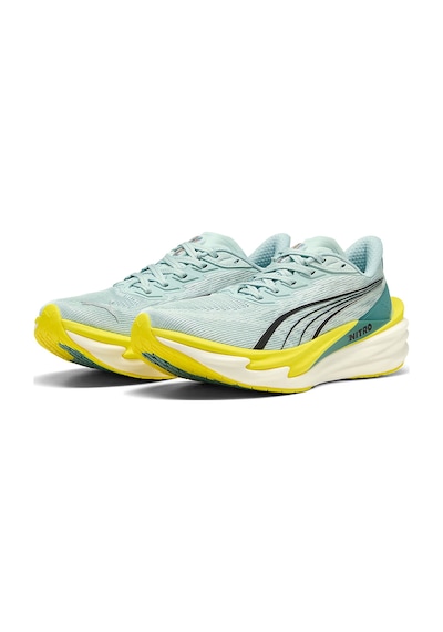 Puma Deviate Nitro 4 Kadın Mavi Koşu Ayakkabısı 31212409 Mavi