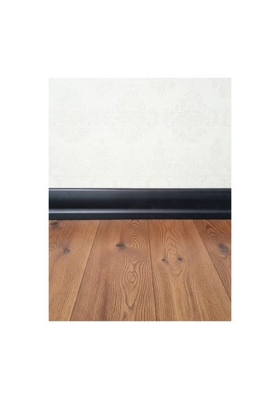 8 Cm Mdf Süpürgelik Siyah Süpürgelik 244 Cm Uzunluğunda