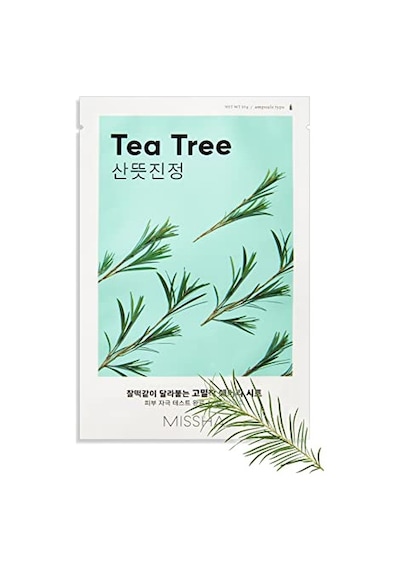 Mıssha Çay Ağacı Özlü Yağ Kontrolü Sağlayan Yaprak Maske 1ad Airy Fit Sheet Mask Tea Tree