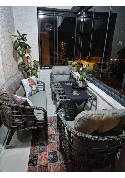 Kartepe Galvaniz Boru 2 1 1 Sehpa 60 90 Rattan Bahçe Balkon Takımı,gri Rattan/gri Kumaş Kartepe Galvaniz Boru 2 1 1 Sehpa 60 90 Rattan Bahçe Balkon Takımı,gri Rattan/gri Kumaş