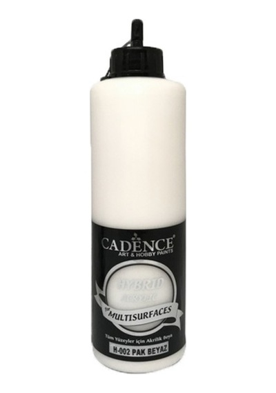 Cadence Hybrid Akrilik Boya Pak Beyaz 500Ml N:H-002