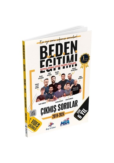 2025 Meb Ags Öabt Beden Eğitimi Altın Gol Konularına Göre Tasnif Edilmiş Son 6 Yıl Video Çözümlü Çıkmış Sorular Dizgi