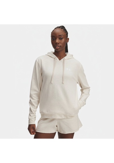Under Armour Rival Terry Kadın Kahverengi Kapüşonlu Sweatshirt Kahverengi