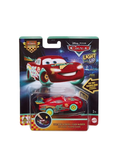 Mattel Disney Ve Pixar Cars Işıklı Oyuncak Araç Lıghtnıng Mcqueen Çok Renkli