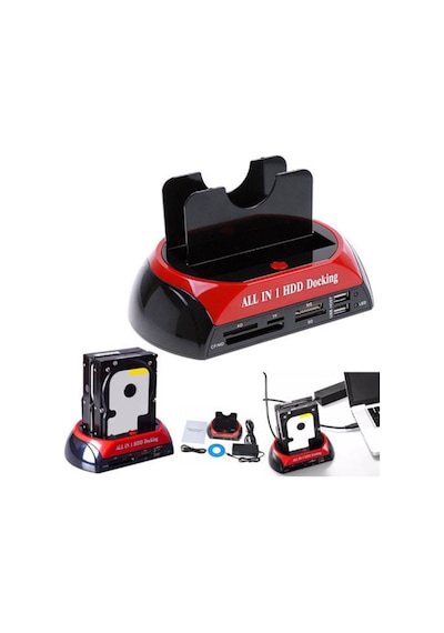 2.5-3.5 İnç Usb Ide Sata Esata Hdd Harddisk Dock Laptop Pc Ddc100