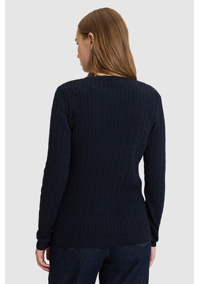 U.S. Polo Assn. Kadın Lacivert Basic Kazak 50327575-vr033