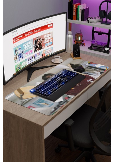 Study Group K Drama Kdrama V1 90x40 Xxl Gaming Kauçuk Kaymaz Taban Mouse Pad Fare Altlığı