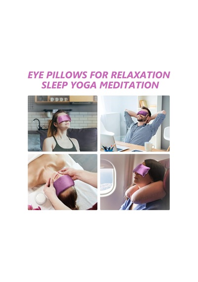 Xmlbayiciniz Lavanta Göz Yastığı, Rahatlama, Yoga, Uyku, Ağırlıklı Göz Maskesi Isıtmalı Baş Hassasiyetsı, Sinüs, Kuru G Diğer
