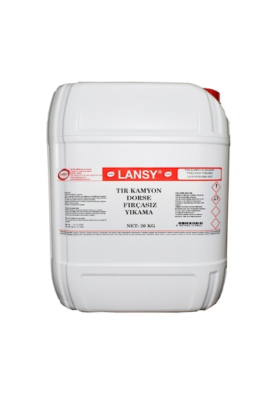 Lansy Tır Kamyon Dorse Fırçasız Yıkama 20 Kg 1/60 Konsantre