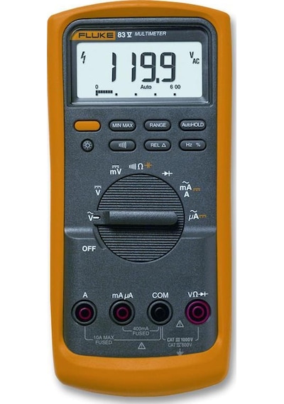 Fluke 83 V Endüstriyel Dijital Multimetre