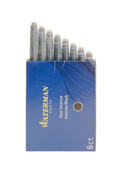 Waterman Dolma Kalem Kartuşu Mürekkebi Siyah 40 Lı Paket S0110850