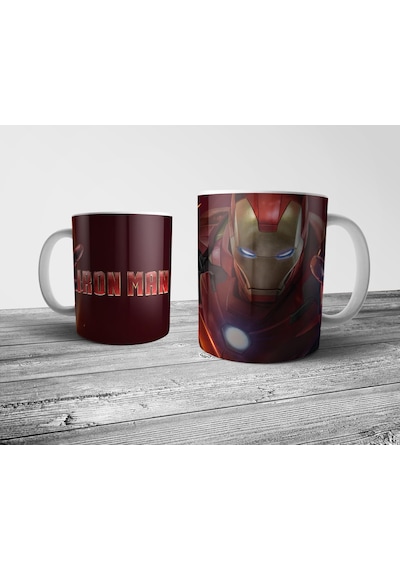 Pixxa Iron Man / Demir Adam Kupa Bardak Model 4