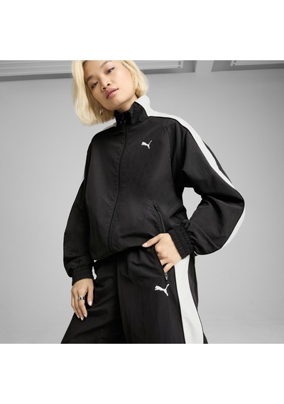 Puma T7 Oversized Track Pants Unisex Yetişkin Eşofman Altı Siyah