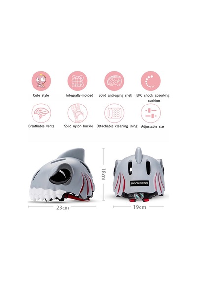 Kask Hayvan Figürlü Işıklı Çok Renkli