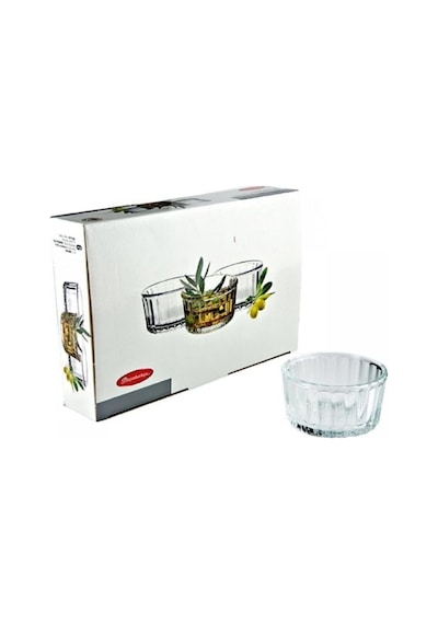 Paşabahçe 12'li Ramekin Mini Kase, 8 Cm, Şeffaf, Cam Çok Renkli