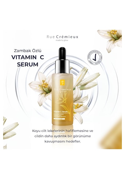C Vitamini Aydınlatıcı Ve Ton Eşitleyici Zambak Özlü Bakım Serumu-ethyl Ascorbic Acid %10 Hya %1-tk
