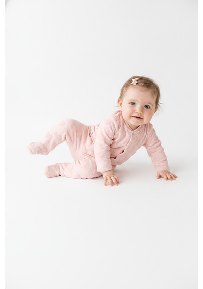 Tiffany Baby & Kids Puffy Cloudy Tasarımlı Patikli 2li Takım Toz Pembe