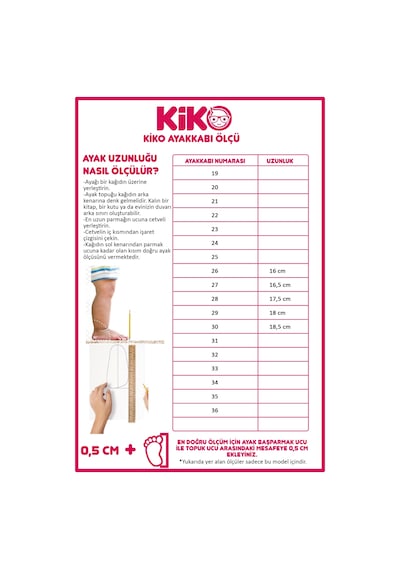 Kiko Kids Royzo Cırtlı Işıklı Erkek Çocuk Spor Ayakkabı Beyaz