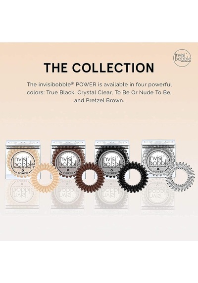 Invisibobble Power Crystal Clear Şeffaf Saç Lastiği Diğer