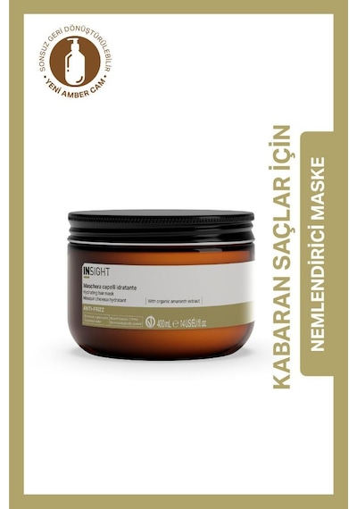 Insight Kabaran Saçlar İçin Nemlendirici Maske 400 Ml
