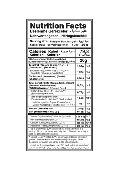 Aladeep Fındık Aromalı Kapuçino Hazır Kahve 24 x 20 G