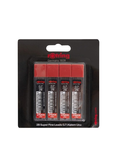 Rotring Super Polimer Kurşun Kalem Ucu 2b , 4'lü Paket, 0.7 Mm - 2094211