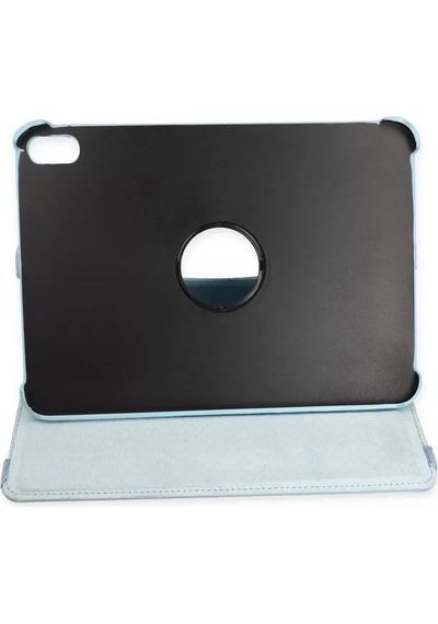 Newface Apple iPad Uyumlu 2022 10.9 10.nesil Kılıf 360 Tablet Deri Kılıf - Turkuaz Arka Kapak