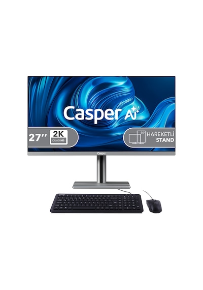 Casper Nirvana  A87.255H-DX00A-V-G  Intel Core Ultra 7-255H 32 GB  2 TB NVME SSD W11H AIO Masaüstü Bilgisayar