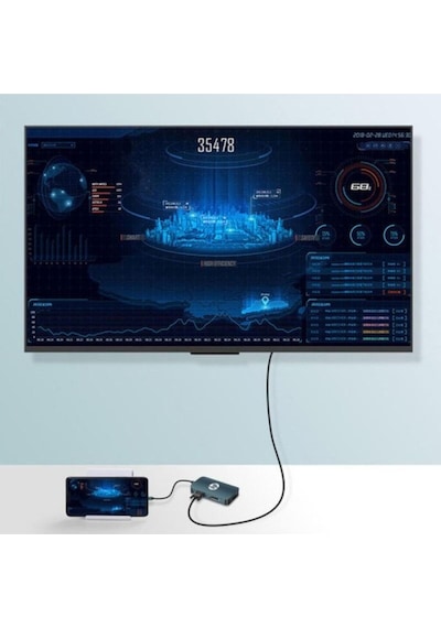 Dhc-ct200 Usb C To Hdmı+vga+dp Dönüştürücü Adaptör