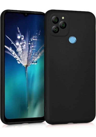 General Mobile Gm22s Uyumlu Silikon Kılıf - Pastel Renk Tonu Kamera Korumalı Esnek Kapak-siyah Siyah