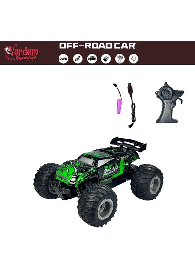 Uzaktan Kumandalı Full Fonksiyon 2.4g 1:18 Şarjlı High Off Road Araba