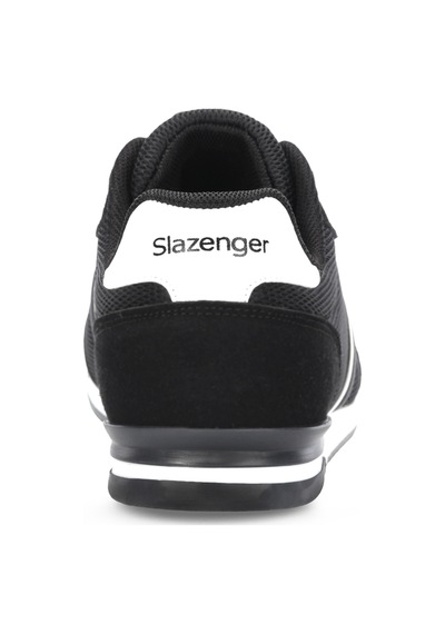 Slazenger Overman I Erkek Siyah / Beyaz Günlük Spor Ayakkabısı Siyah - Beyaz