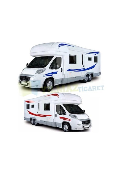Çekme Karavan Yan Şerit Çizgi Oto Sticker Modifiye Çıkartma 1Çift Çekme Karavan Yan Şerit Çizgi Oto Sticker Modifiye Çıkartma 1Çift