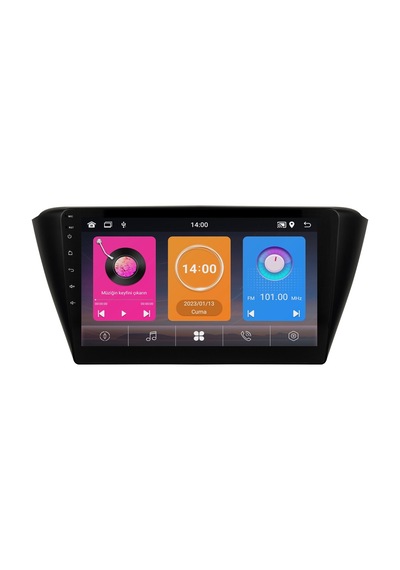 Skoda Fabia Android Multimedya Sistemi 2014-2018 Crv-4818xaa 9"