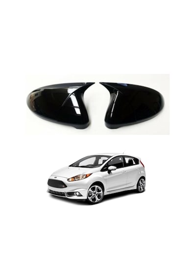 Ford Fiesta Batman Ayna Kapağı Pianoblack 2009-2017