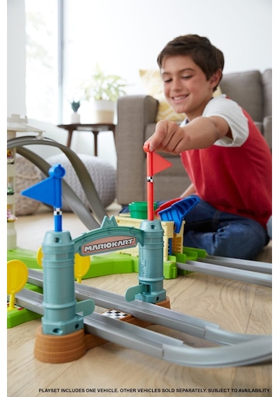 Hot Wheels Mario Kart Çılgın Parkuru Yarış Seti Ghk15