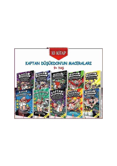 Kaptan Düşükdon'un Maceraları 10 Kitap