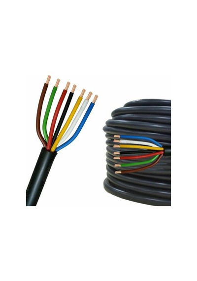 Aksan 7x1.5mm Ttr Kablo 20 Metre Bakır Tesisat Kablosu