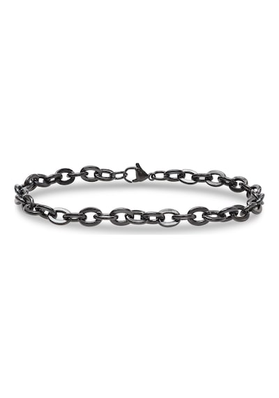 Premium Mariner Çelik Zincir Bileklik 6mm 3183czb2d10 - 20 Cm - Siyah Renk Siyah