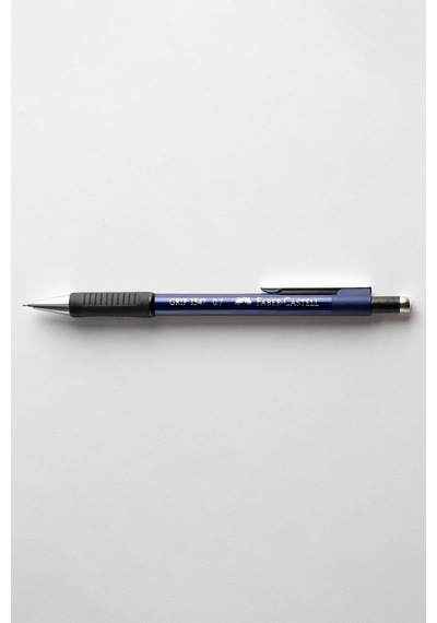 Faber-Castell Grip 1345/47 Versatil Kalem, 0.7 mm,Lacivert, Ergonomik Tutuş, Yaylı Uç, Uzun Silgi, Modern Tasarım