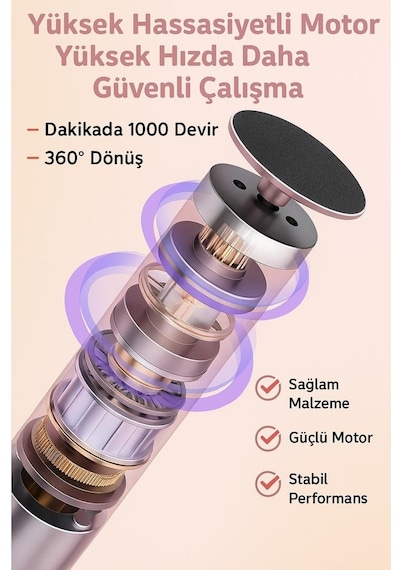 Auhma Ahb-07 Elektrikli Tırnak Ve Ayak Törpüsü