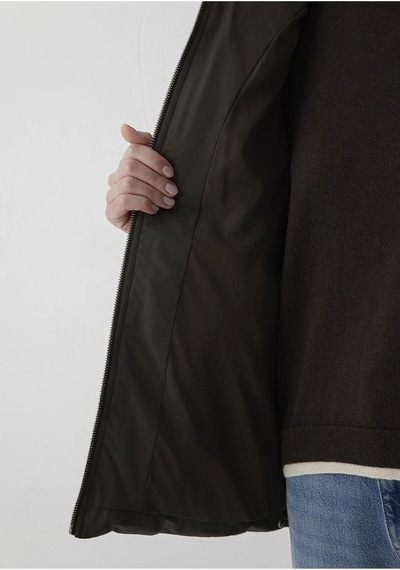 Mavi Kapsonlu Ceket Black Olive Haki