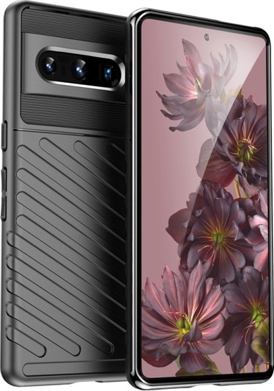 Google Pixel 7 Pro Thunder Serisi Silikon Kılıf - Siyah Al3421