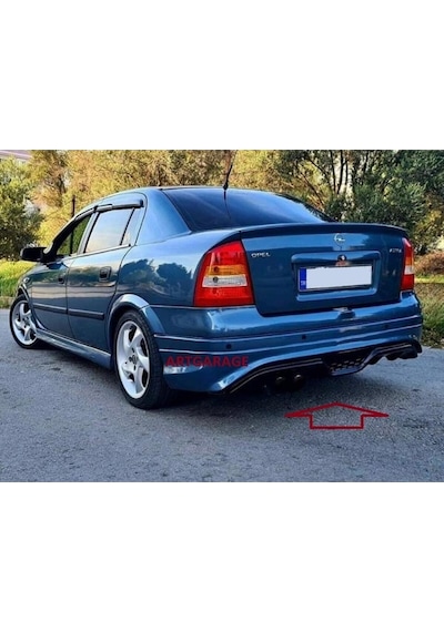 Astra G Sedan Custom Arka Tampon Eki-fiberglass-boyasız Uyumlu