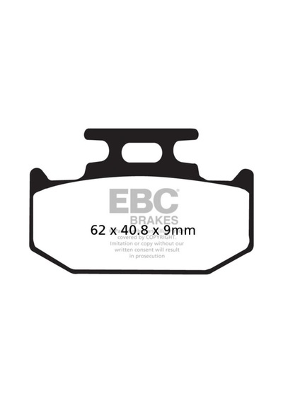 Ebc Fa152tt Yamaha Mt125/r125 19-21 , Kawasakı Klx250 Arka Fren Balatası