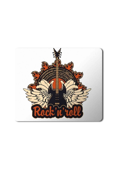 Rock Music Rock İn Roll Baskılı Mousepad Mouse Pad